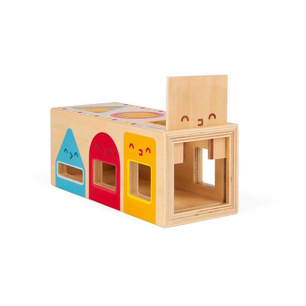 Colors & Geometric Shapes Box | 6 Blocks | Educational toy