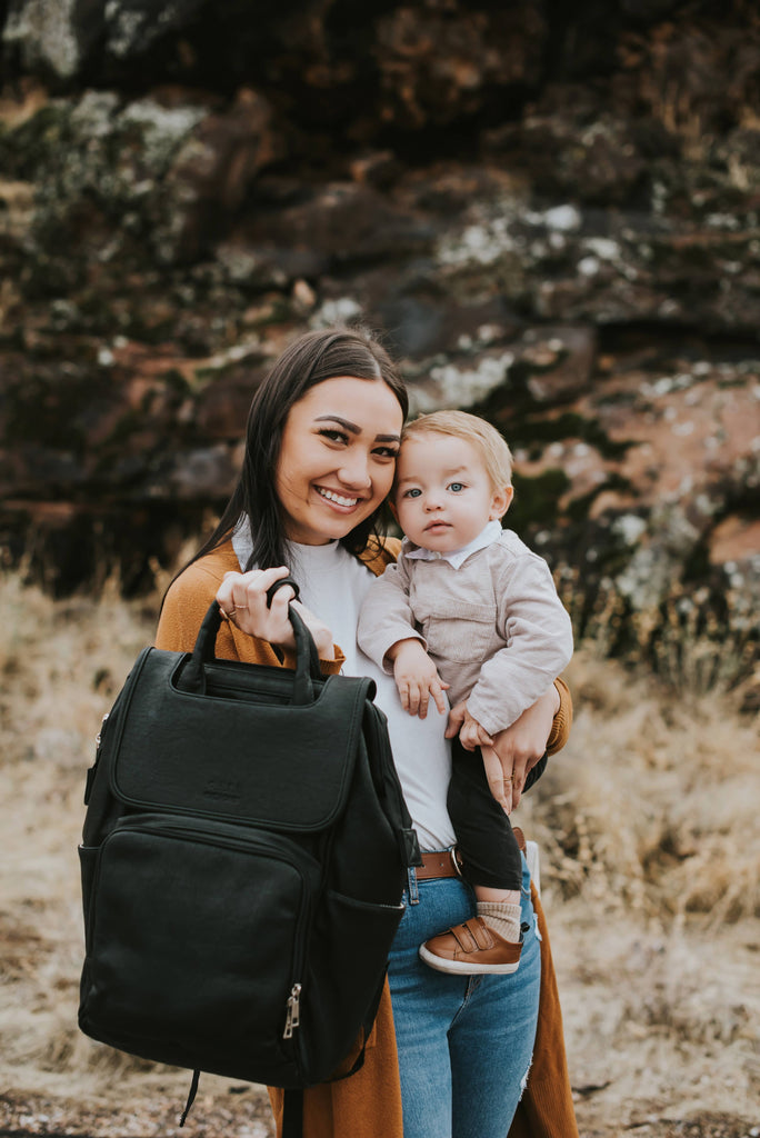 Citi Collective Citi Explorer Black Diaper Bag Backpack