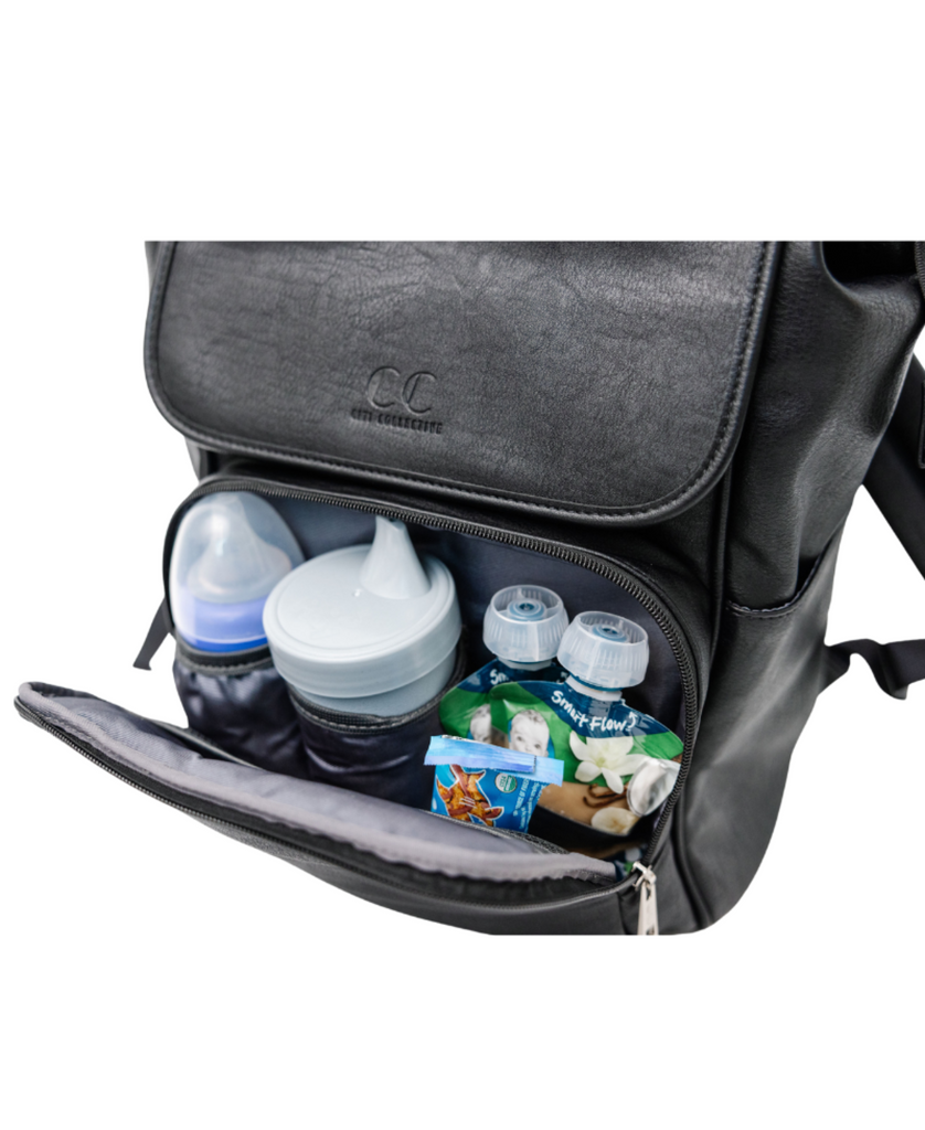 Citi Collective Citi Explorer Black Diaper Bag Backpack