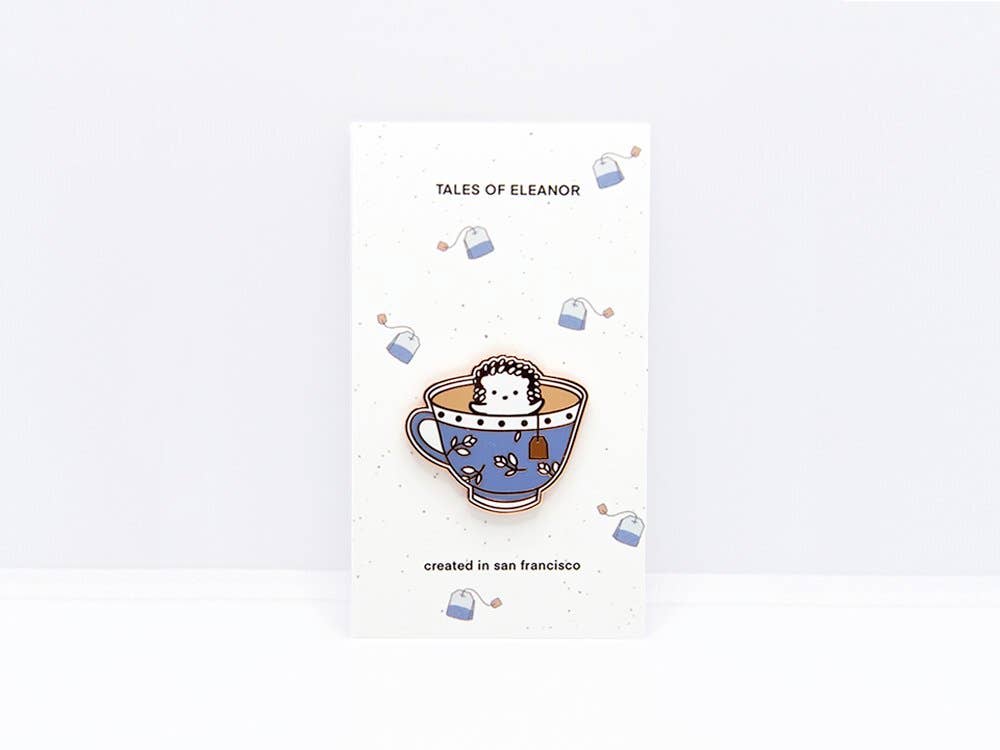 Teacup Enamel Pin