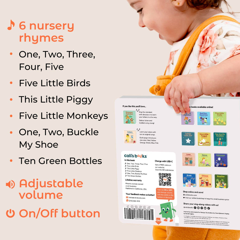 Cali's Books Count Nursery Rhymes