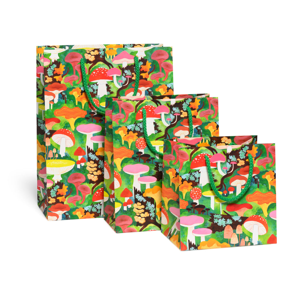 Woodland Mushrooms gift bags: Large