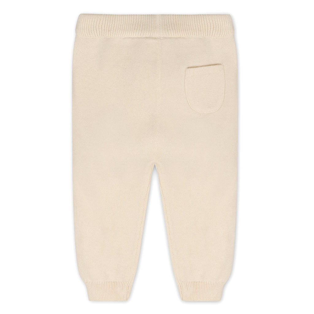 Pocket Sweater Knit Baby Legging Pants (Organic Cotton): Heather Grey / 0-3M