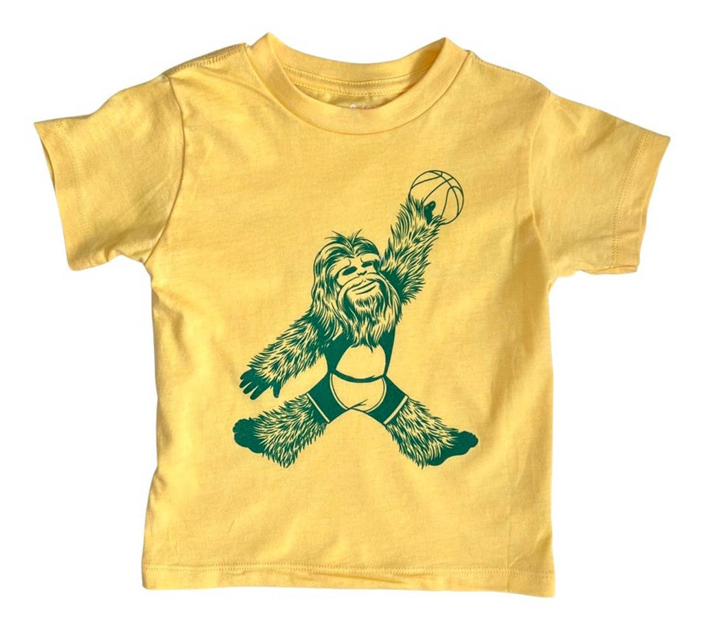 Seattle Basketball Dunks Unisex Baby and Kids T-Shirt