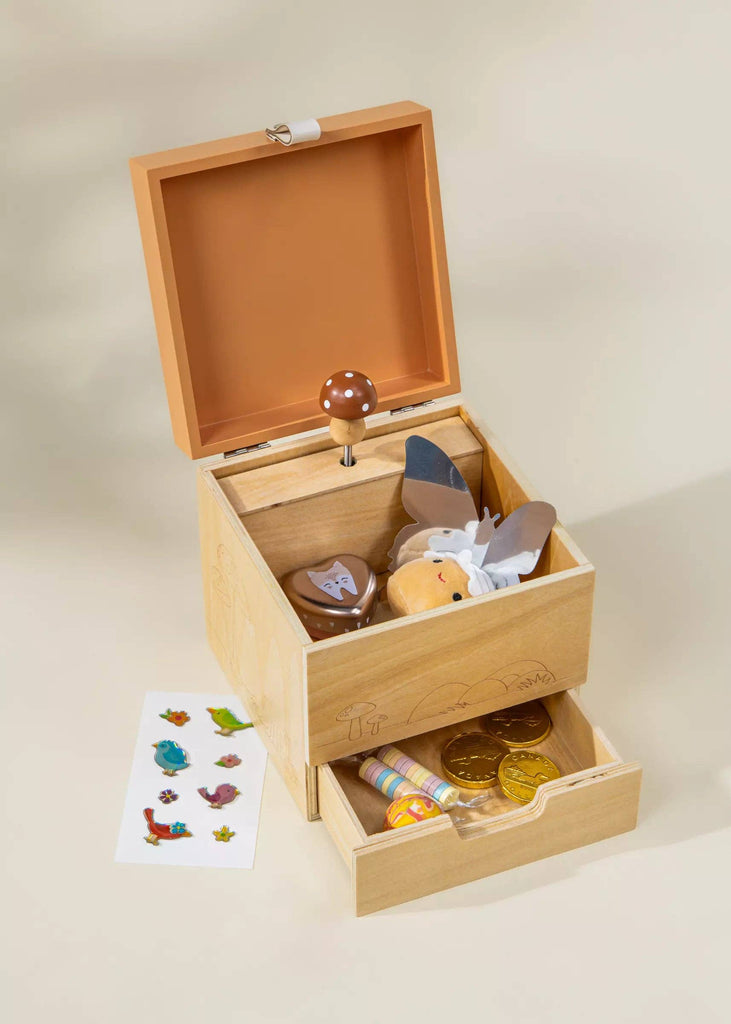 Wooden Musical Souvenir Box - Nature 