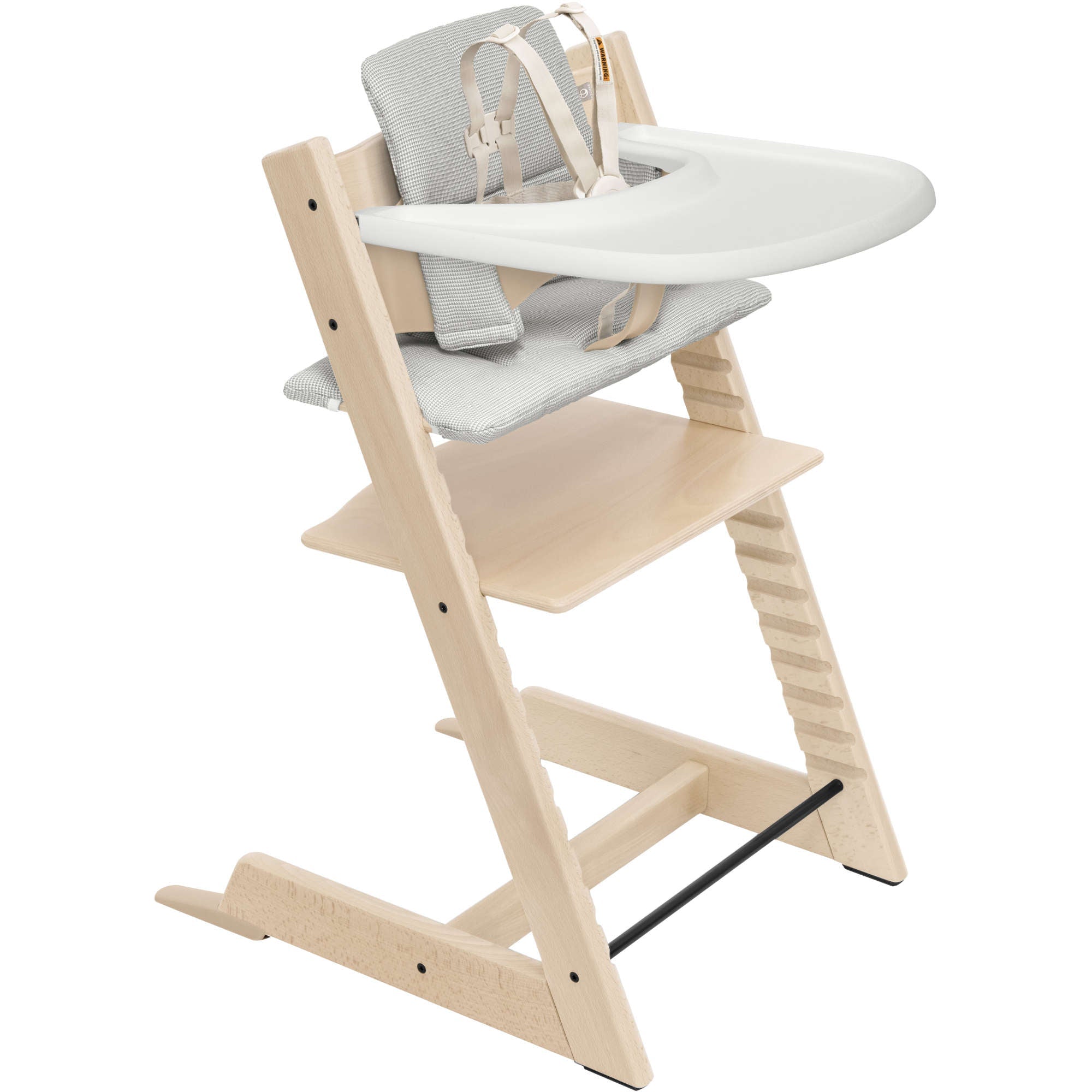 STOKKE TRIPP TRAPP ブラックハイチェア Tripp-Trapp-High-Chair-Black-