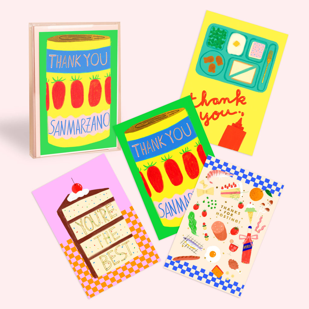 FOODIE THANK YOU  - Notecard Set