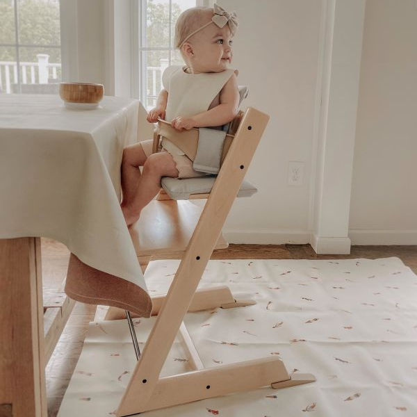 Stokke Tripp Trapp High Chair² with Cushion, Newborn Set + Stokke Tray