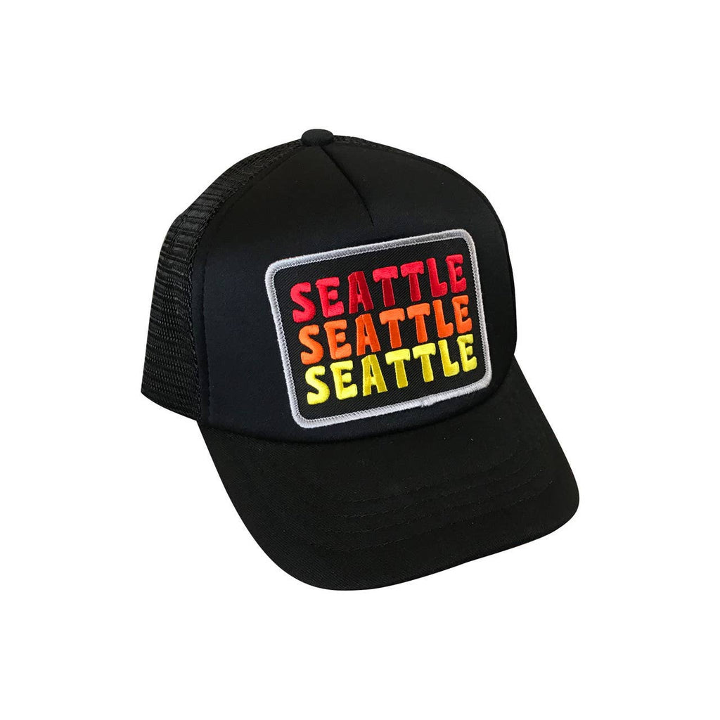 Seattle Sunrise Baby and Toddler Trucker Hat