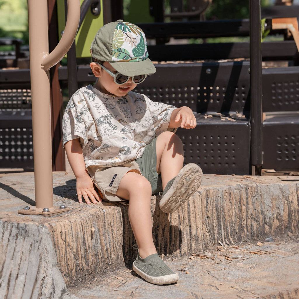 Green Tropical | Kids' Xplorer Baseball Cap: M (6-24 Months)