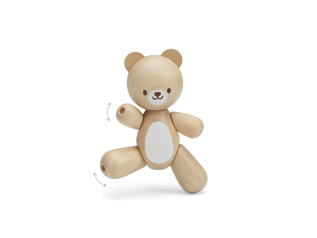 Bear Clutching Toy for Baby - Movable Limbs