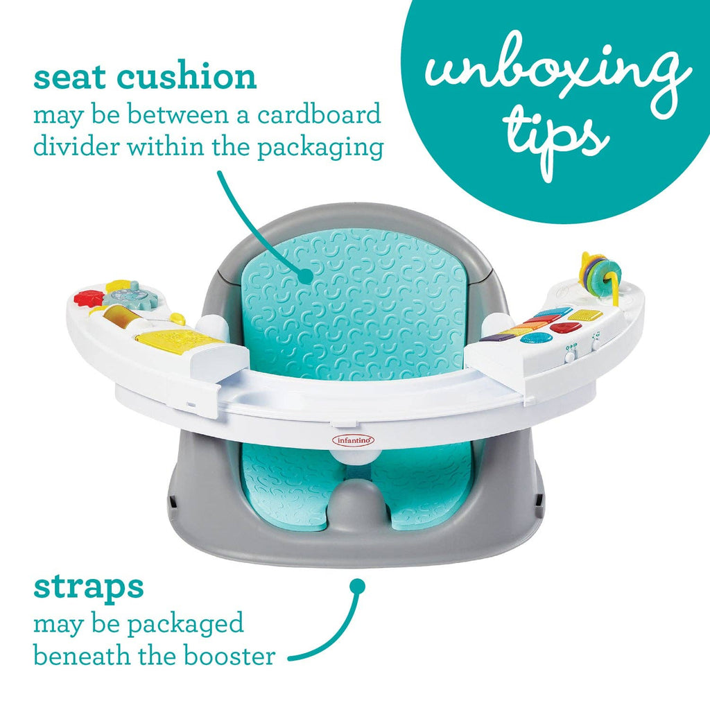 Music & Lights 3-in-1 Discovery Seat & Booster - Teal