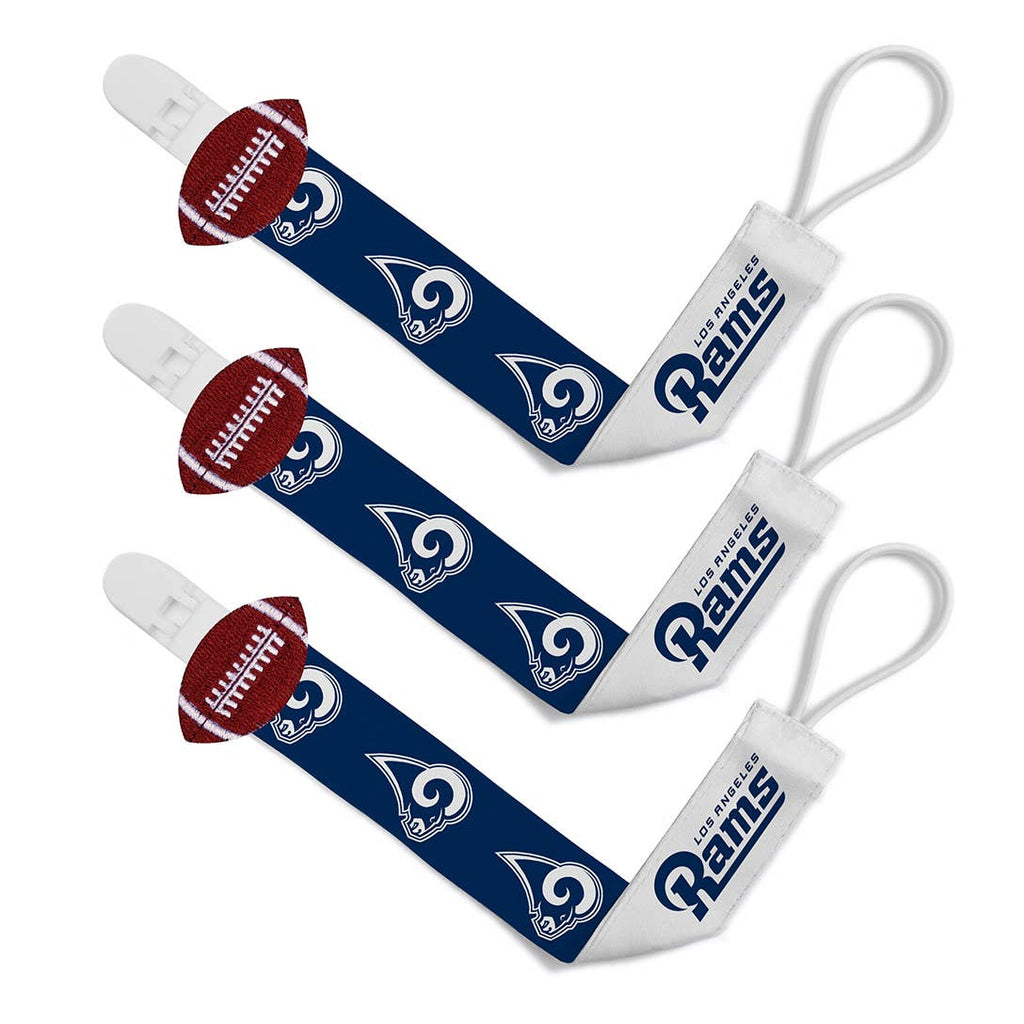 Los Angeles Rams - Pacifier Clip 3-Pack