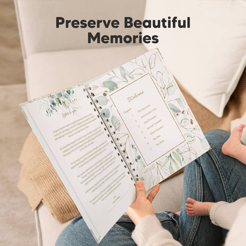 Pregnancy Journal (Frost) KeaBabies Inspire