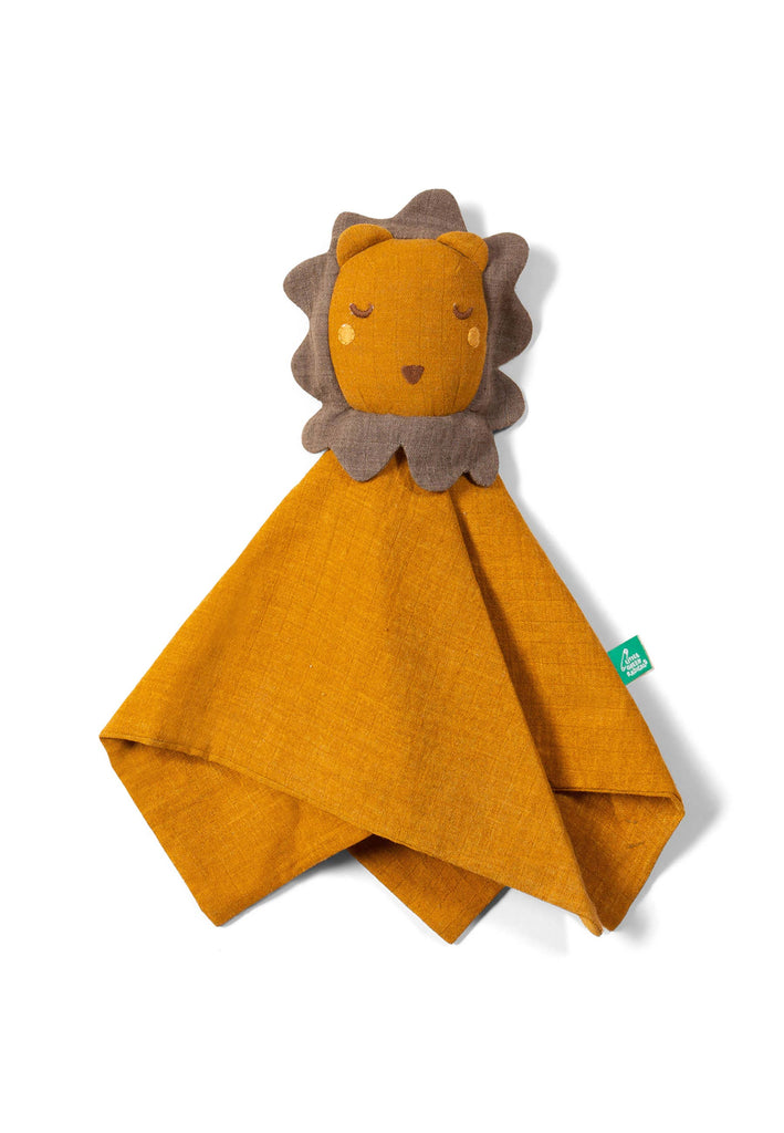 Golden Lion Organic Baby Comforter Toy: Lion Comforter / One Size