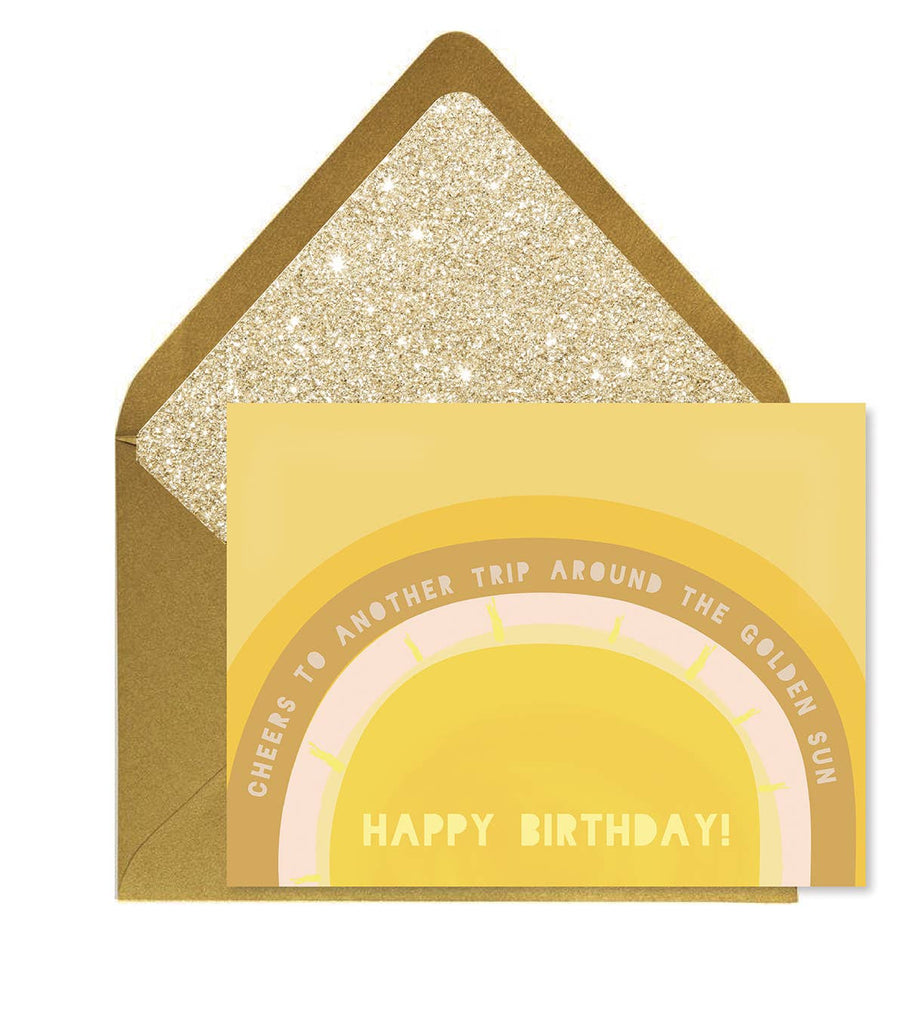 Birthday Sun Greeting Card