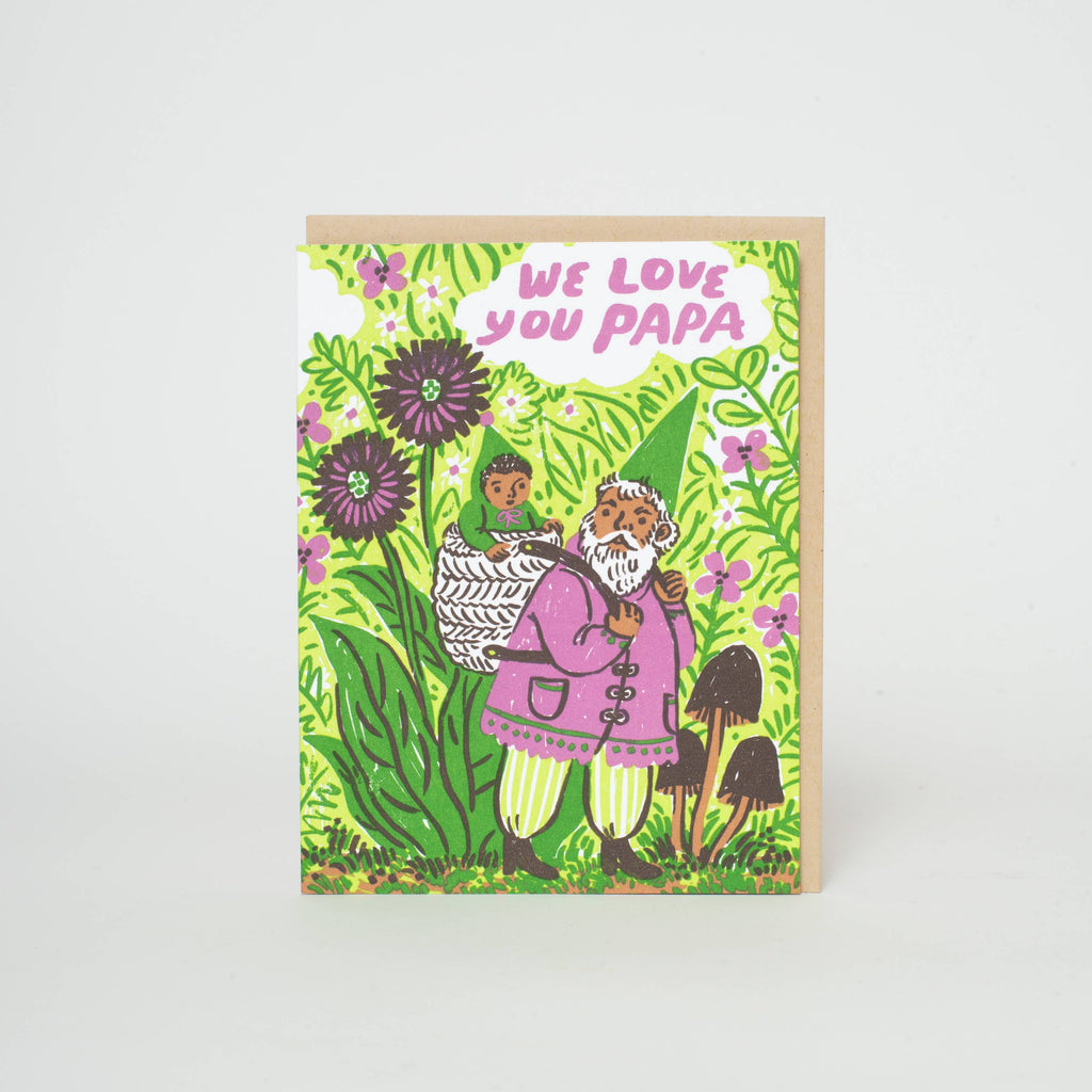 Gnome Father's Day Greeting Card