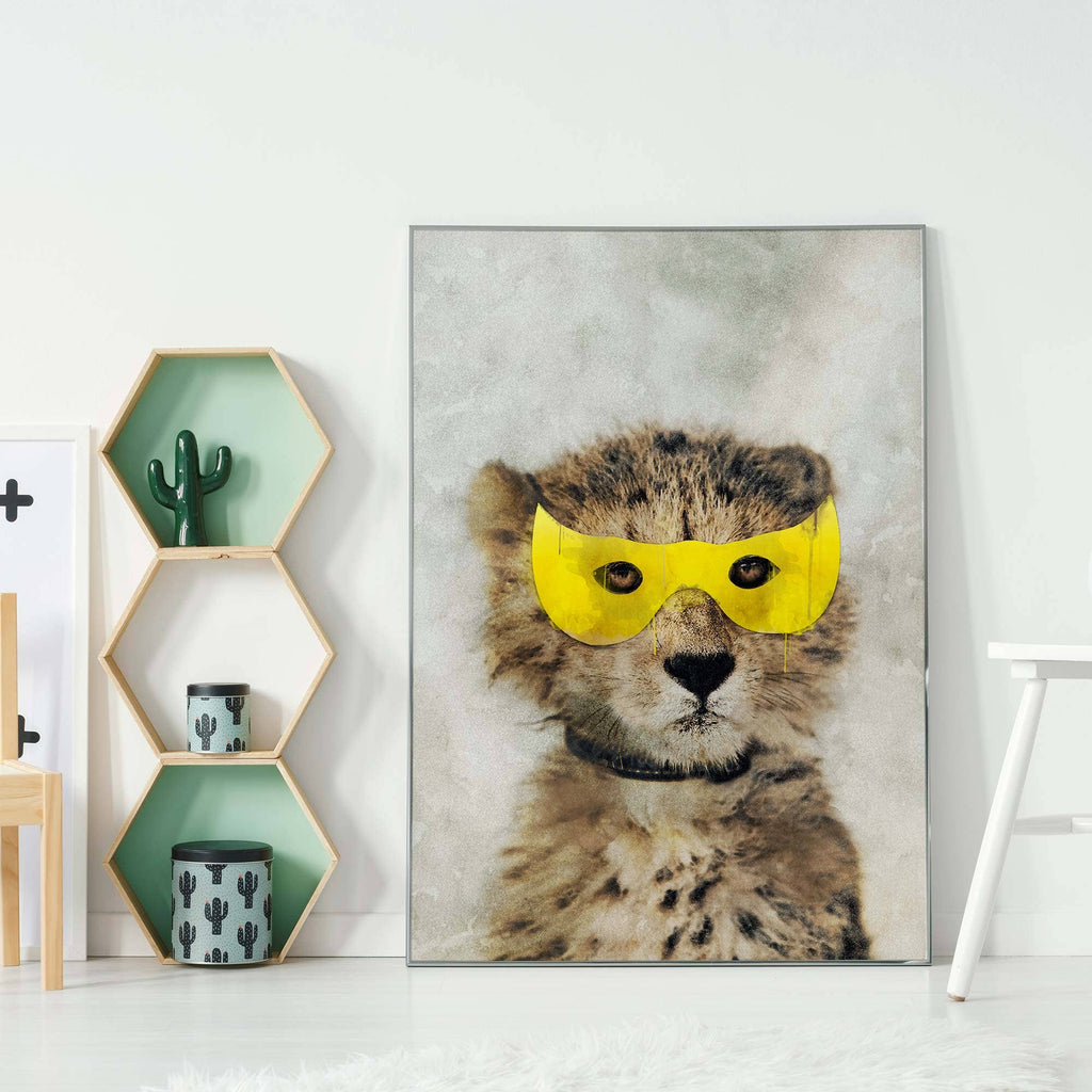 Super Leopard! Little Heroes Animal Print