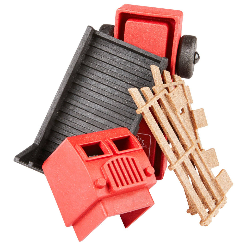 Farm Truck & Green Dump Truck 2 Pack