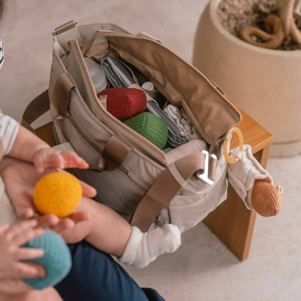 MARSU diaper bag//Cream