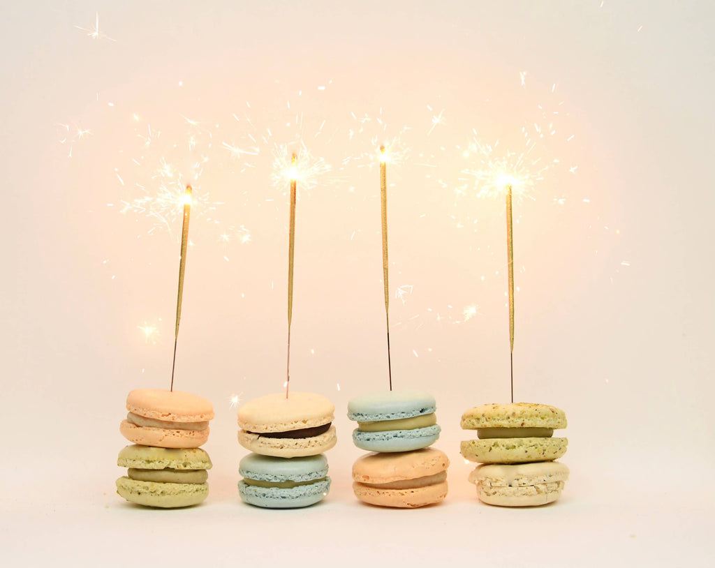 4" Gold Sparkler Candles