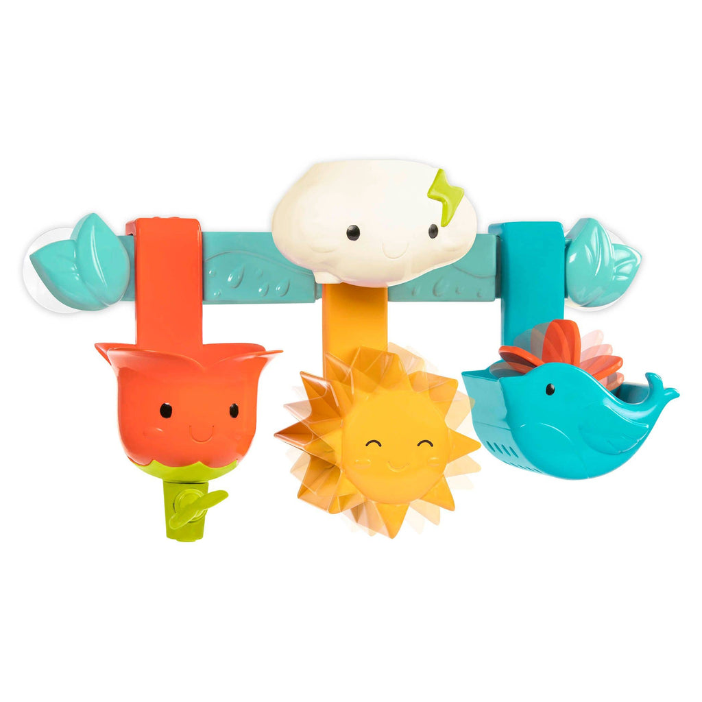 Rain and Shine Baby Bath Toy Bar by Battat