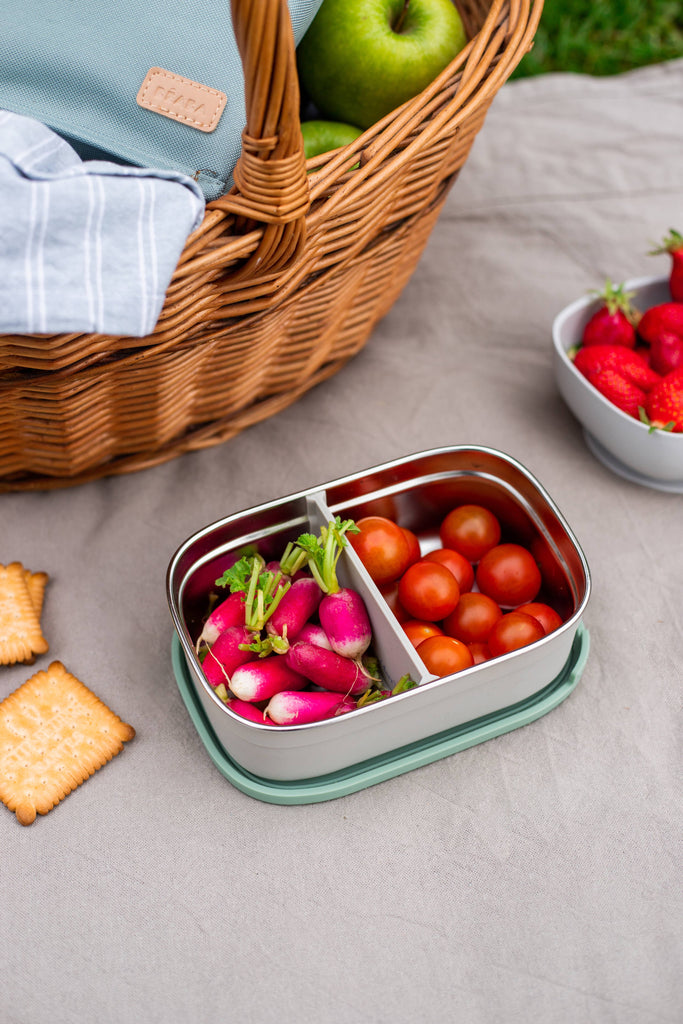 BEABA Stainless Steel Lunch Box - Sage