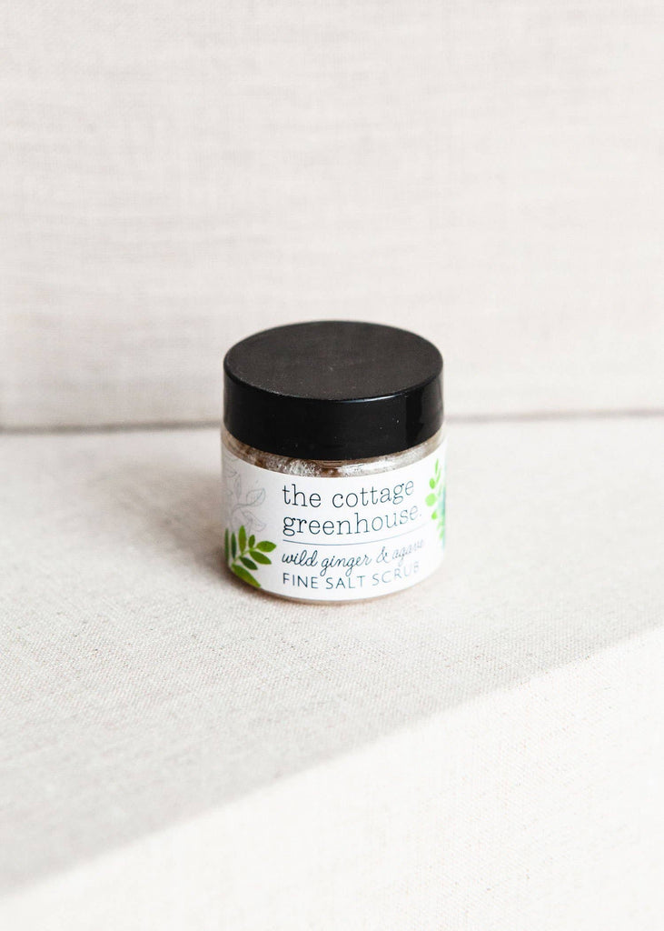 Wild Ginger and Agave Travel-Size Salt Scrub