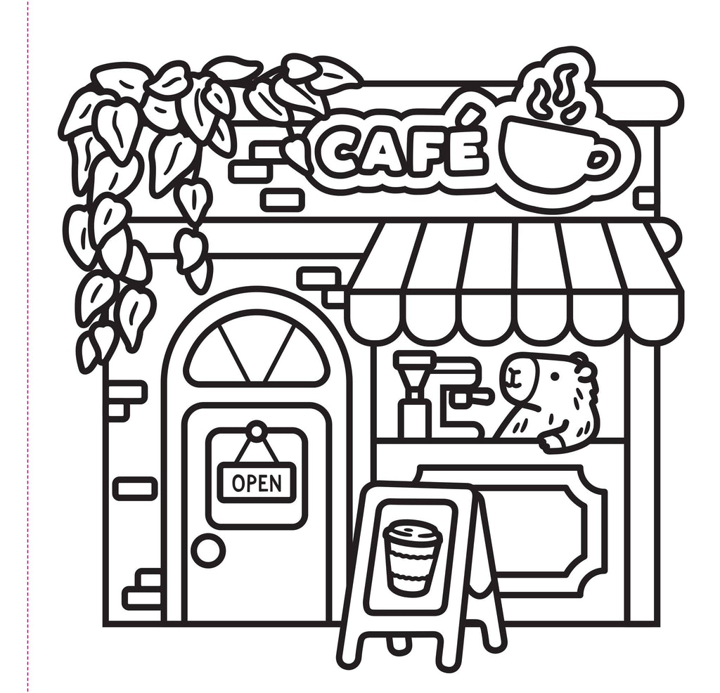 Color Me Comfy Adult Coloring Book