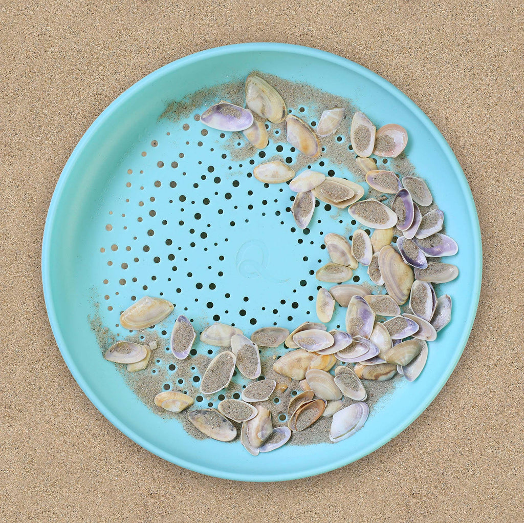 Quut Flying Disc and Sand Sifter. Beach Sand and Pool Toy.