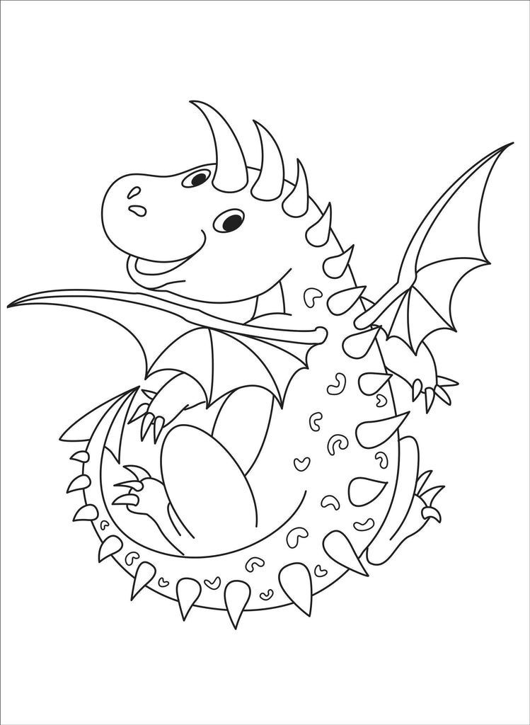 Dinosaurs Coloring Book