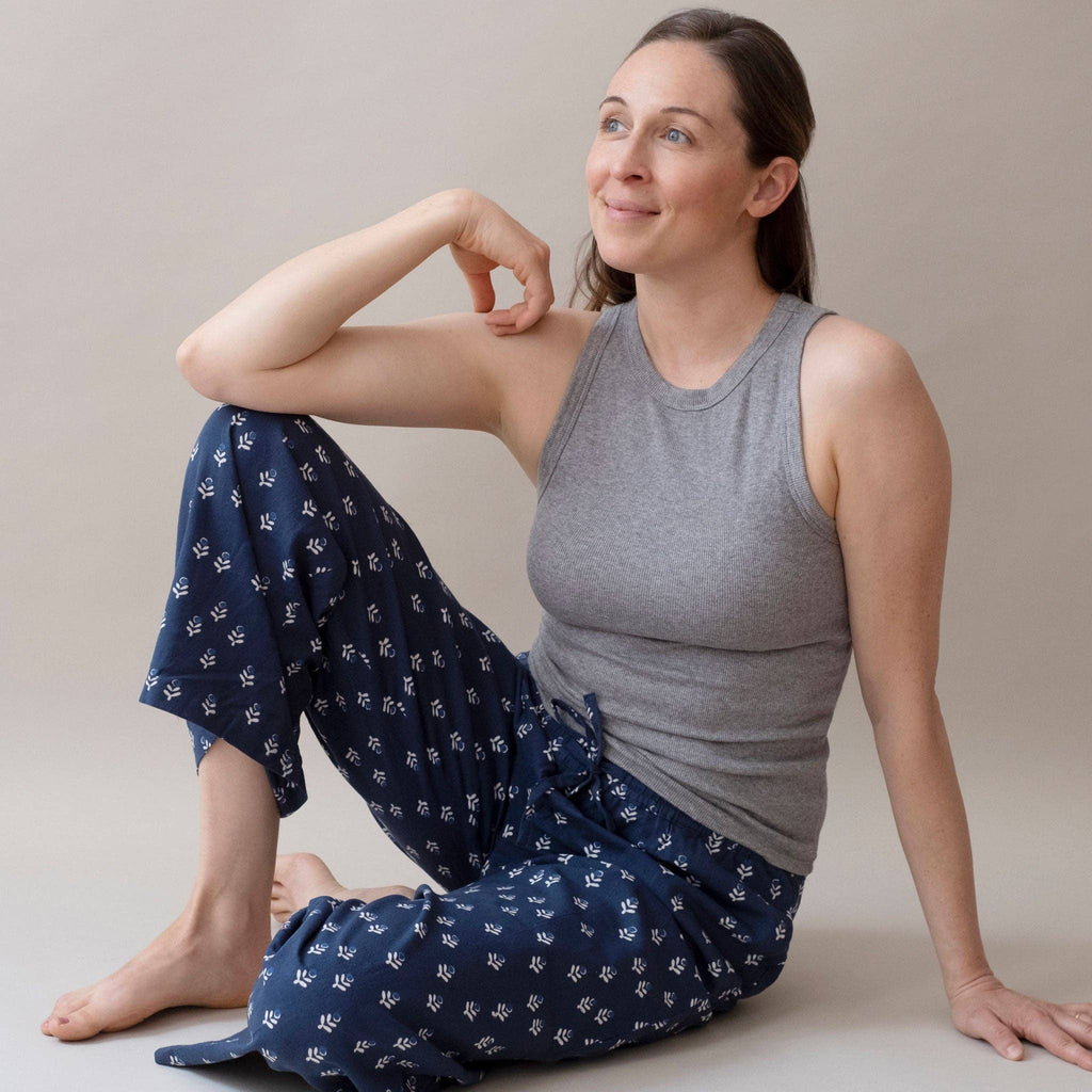 Odessa Pants- Tulip Blue Navy
