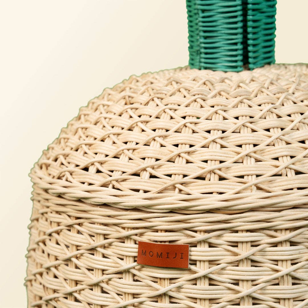 Handcrafted - Pineapple Storage Basket (Natural) - Rattan