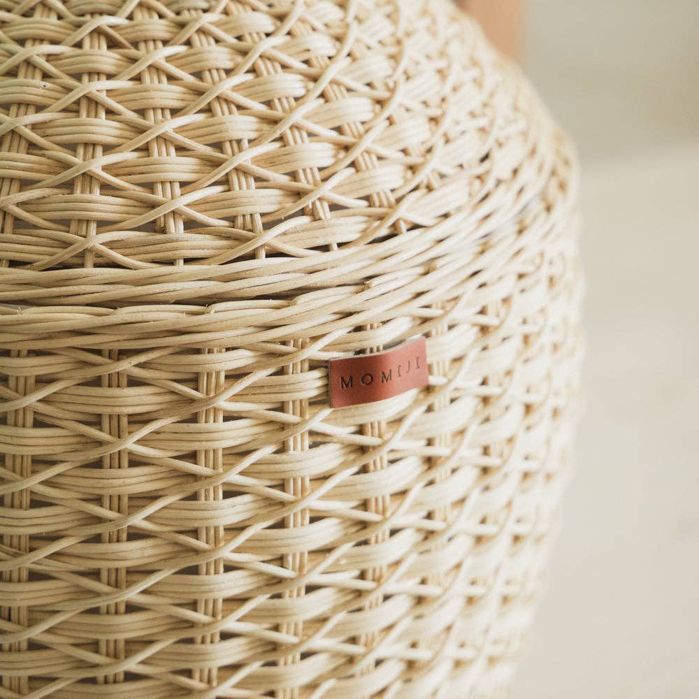 Handcrafted - Pineapple Storage Basket (Natural) - Rattan