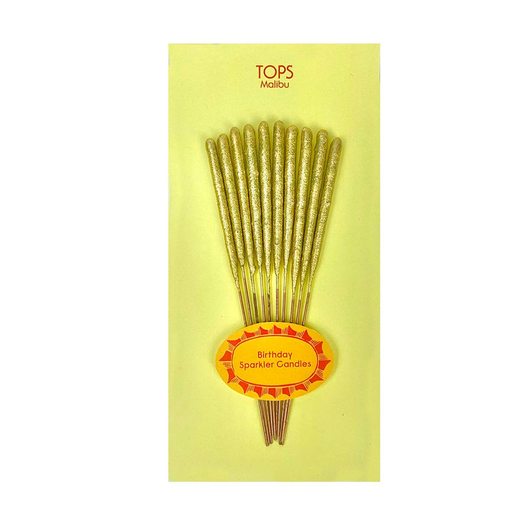 4" Gold Sparkler Candles