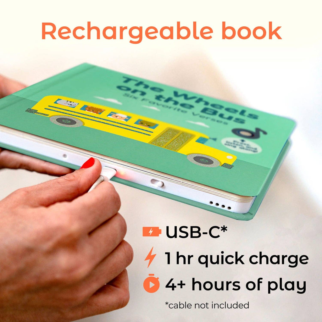 Cali's Books The Wheels On The Bus | USB-C Rechargeable