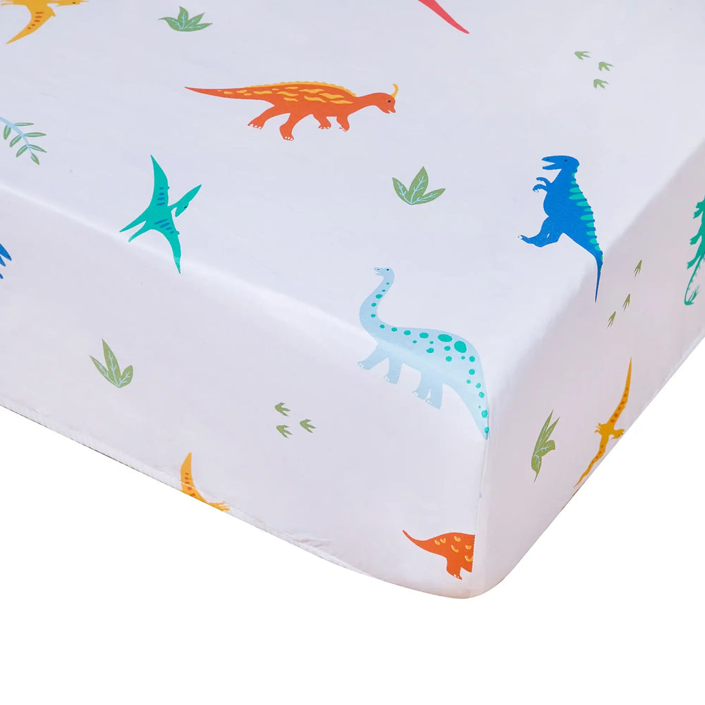 Jurassic Dinosaurs 4 pc Microfiber Bed in a Bag - Toddler