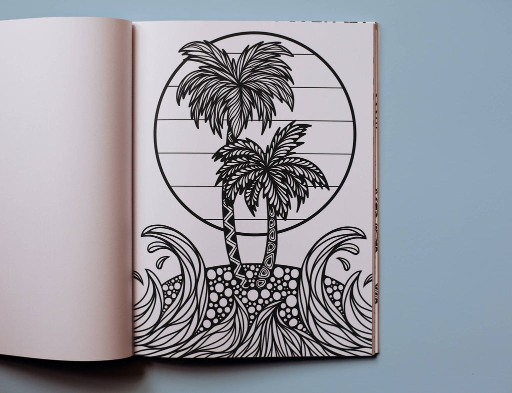 Dream in Color: Coloring Book & Stickers (Iridescent Cover)