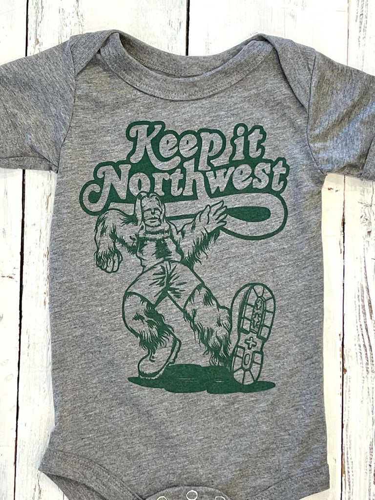 Keep It Northwest - Sasquatch Baby Onesie