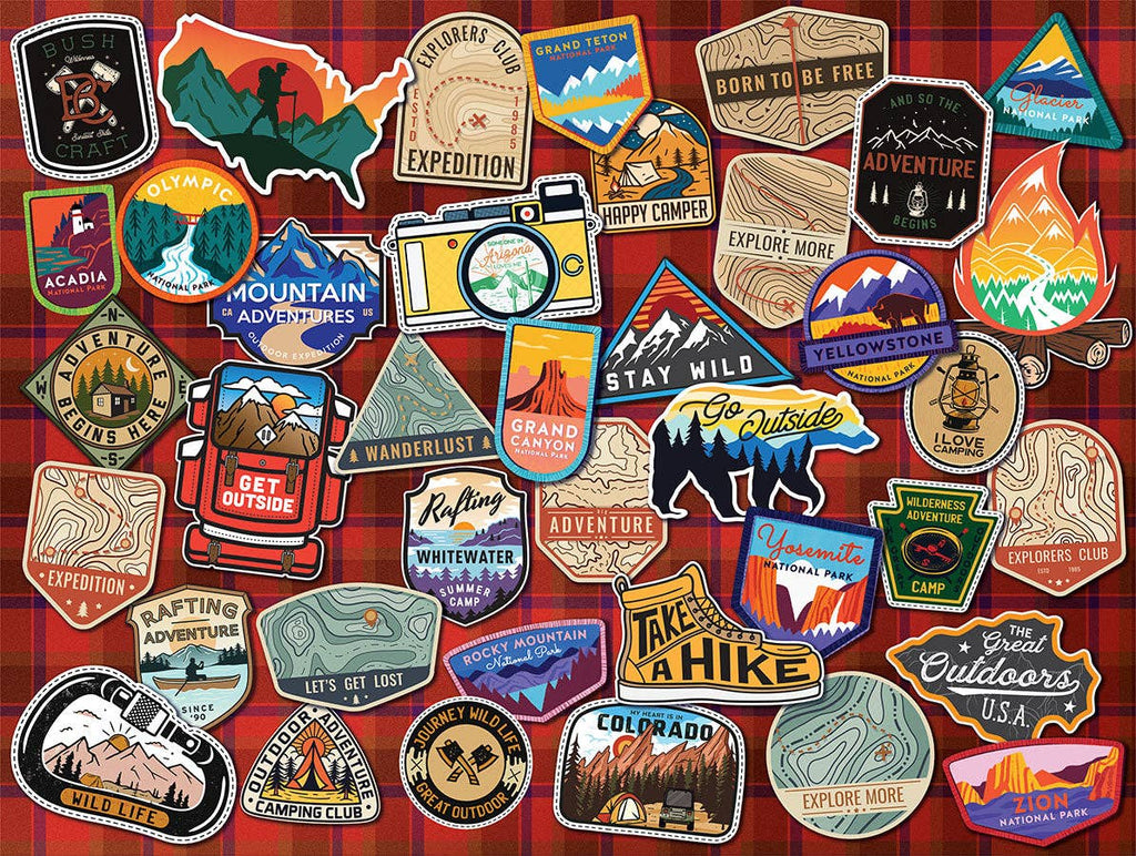 Outdoor Adventure 500 Piece Double-Sided Adult Puzzle