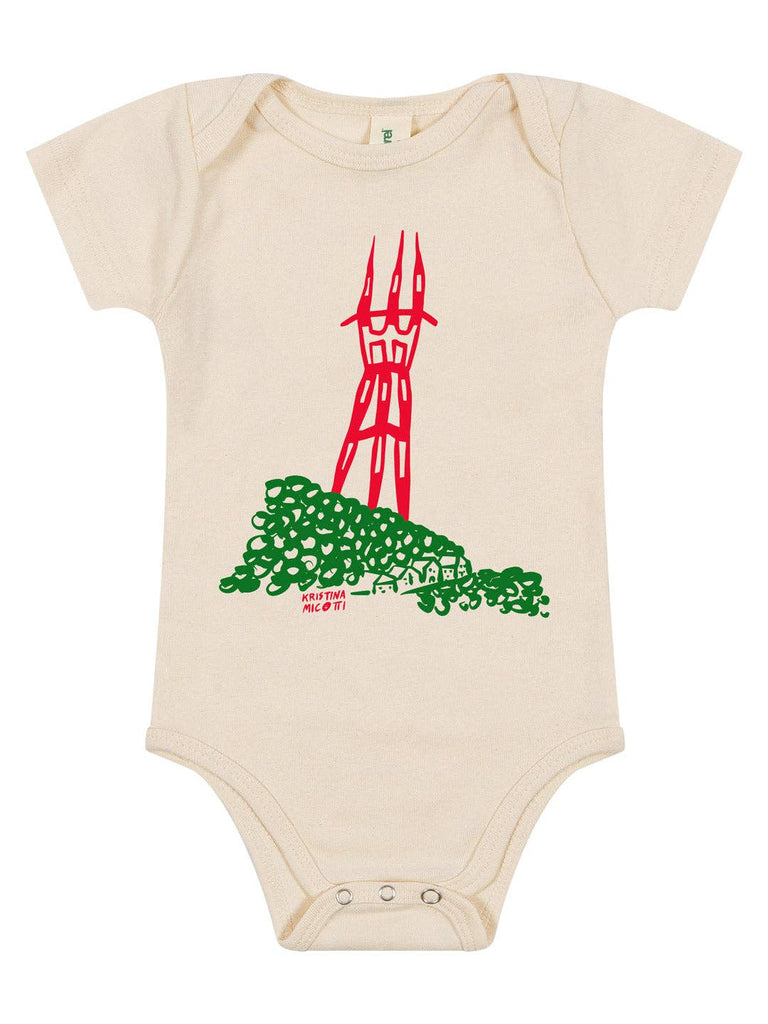 Kristina Micotti Sutro Tower Onesie: 12-18 months