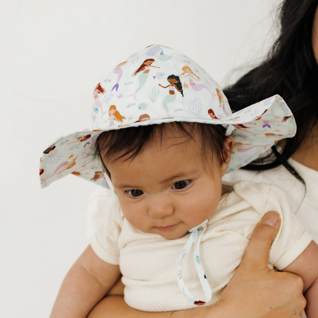 Mermaid Sunhat UPF 50+ Baby & Toddler