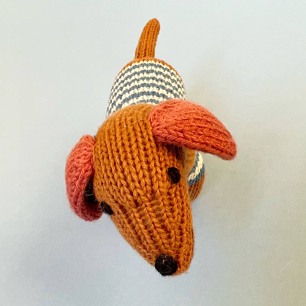 Dog Rattle for Babies (Handmade)