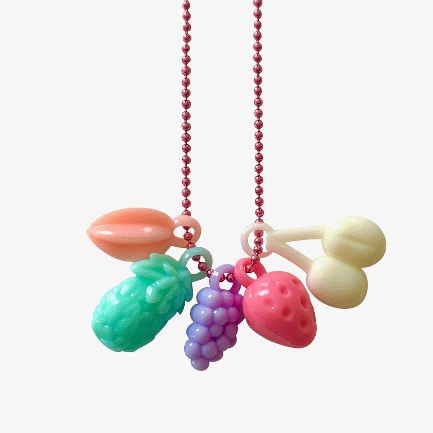 Pop Cutie Gacha Fruit Charm Necklaces