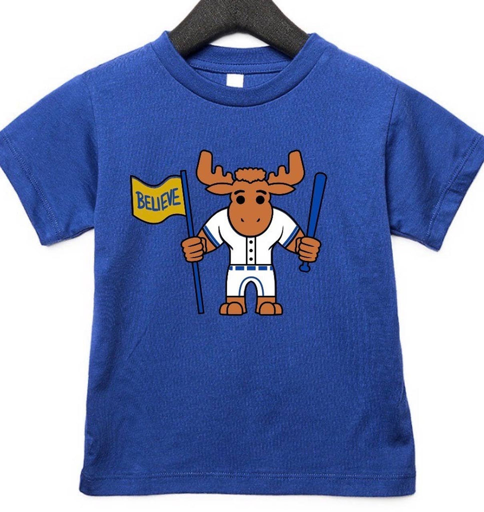 Seattle Believe Moose Unisex Baby and Kids T-Shirt