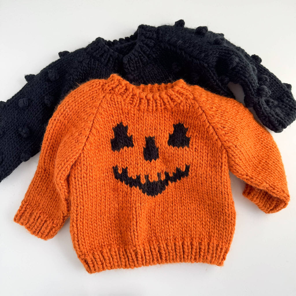 Jack-o-lantern Sweater, Kid Halloween Pumpkin