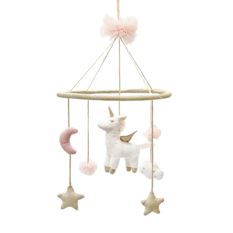 Aldea Home Baby Celestial Unicorn Crib Mobile - Main Image
