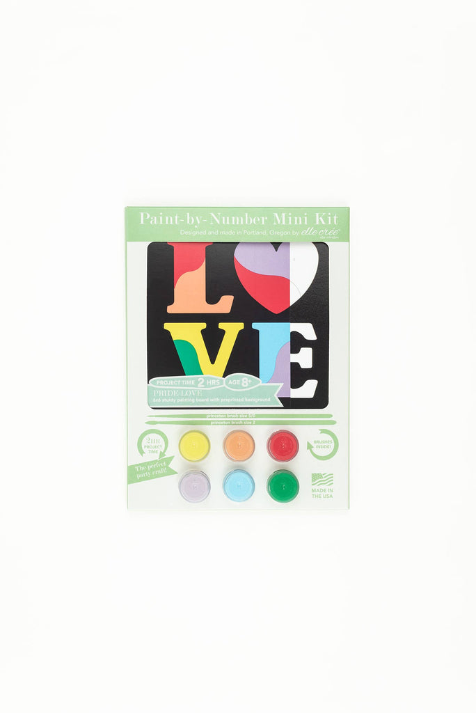 Pride Love MINI Paint-by-Number Kit