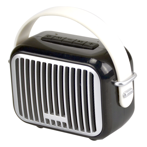 Mini Bluetooth Retro Speaker - Black