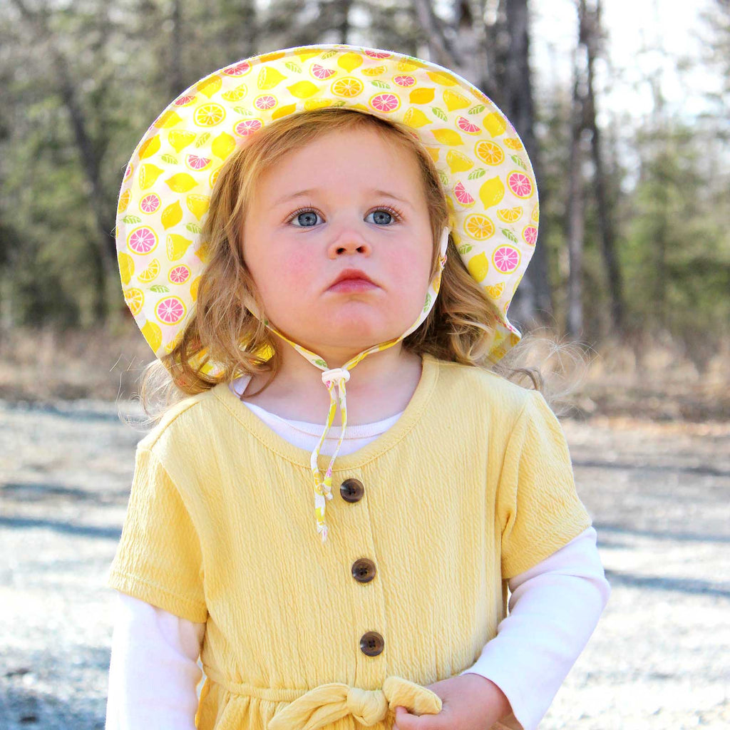 Lemons | Cotton Floppy Sun Hat